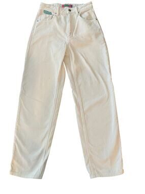 Empyre Off-White Corduroy Skate Pants Size 1